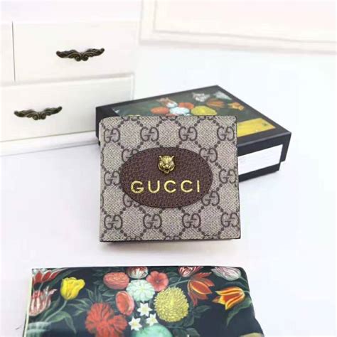 vintage gucci supreme wallet|Gucci gg supreme web wallet.